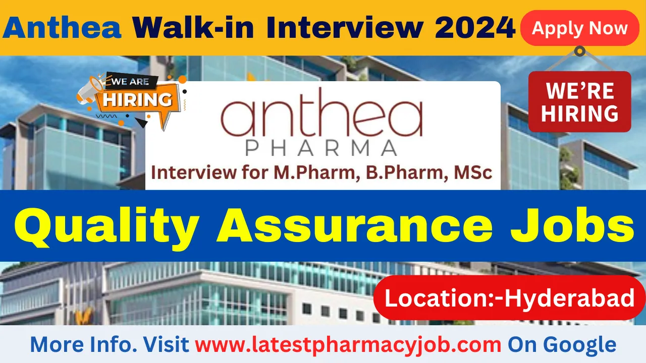 Quality Assurance Jobs in Hyderabad