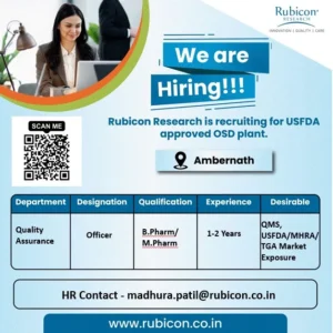 pharma jobs for freshers 2