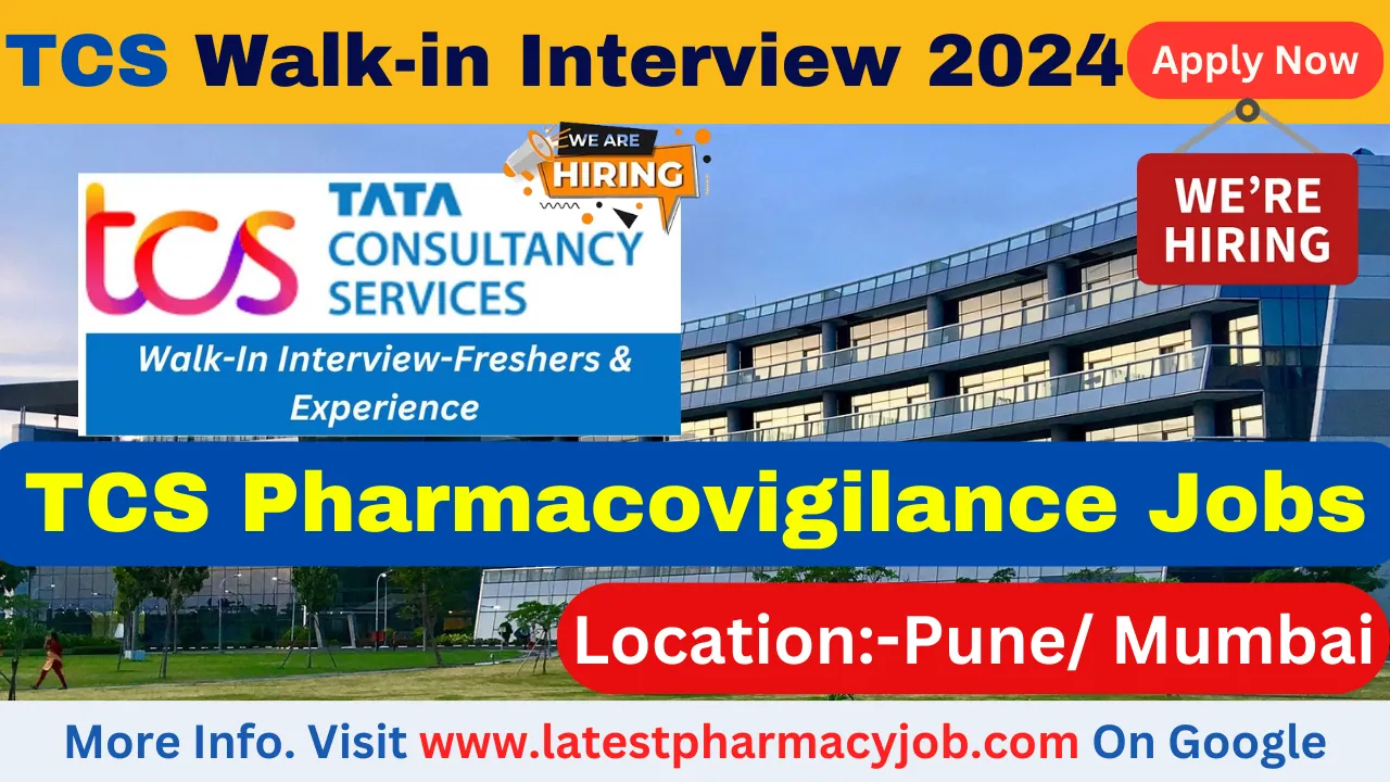 TCS Pharmacovigilance Jobs