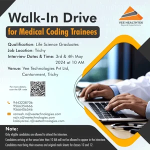 Medical Coding Jobs in Trichy 2